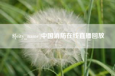 资阳中国消防在线直播回放