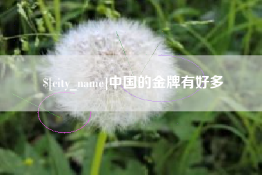 资阳中国的金牌有好多