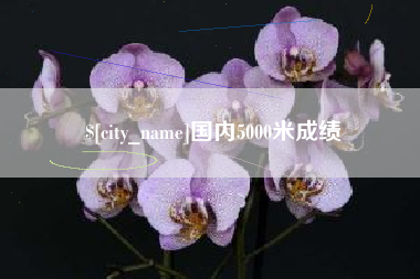 资阳国内5000米成绩