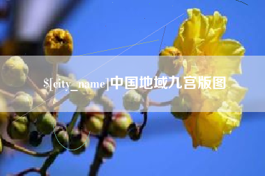 资阳中国地域九宫版图