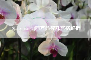 资阳西方命数九宫格解析