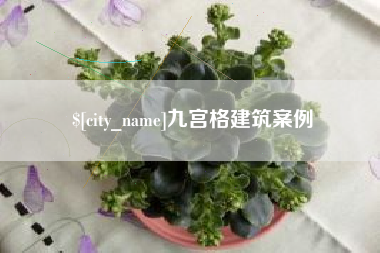 资阳九宫格建筑案例