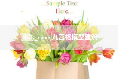 资阳九宫格模型建筑