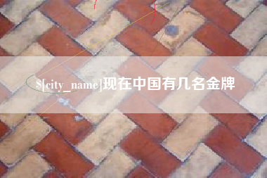 资阳现在中国有几名金牌