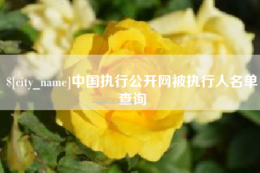 资阳中国执行公开网被执行人名单查询
