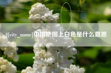 资阳中国地图上白色是什么意思