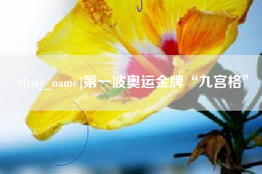 资阳第一波奥运金牌“九宫格”