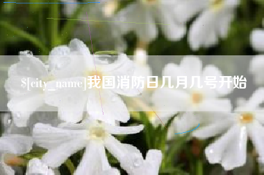 资阳我国消防日几月几号开始