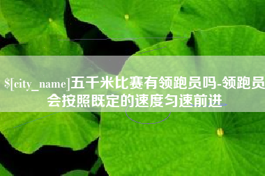 资阳五千米比赛有领跑员吗-领跑员会按照既定的速度匀速前进