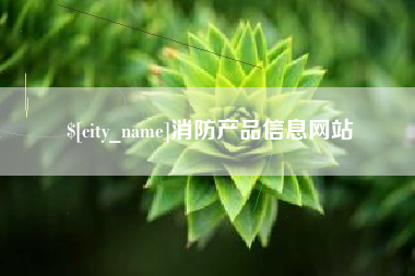 资阳消防产品信息网站